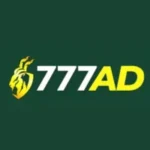 777AD logo with a golden lion head emblem and bold yellow and white text on a dark green background.