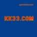 KK33 Game logo image with bold orange and yellow text on a blue background, showing the website name prominently.